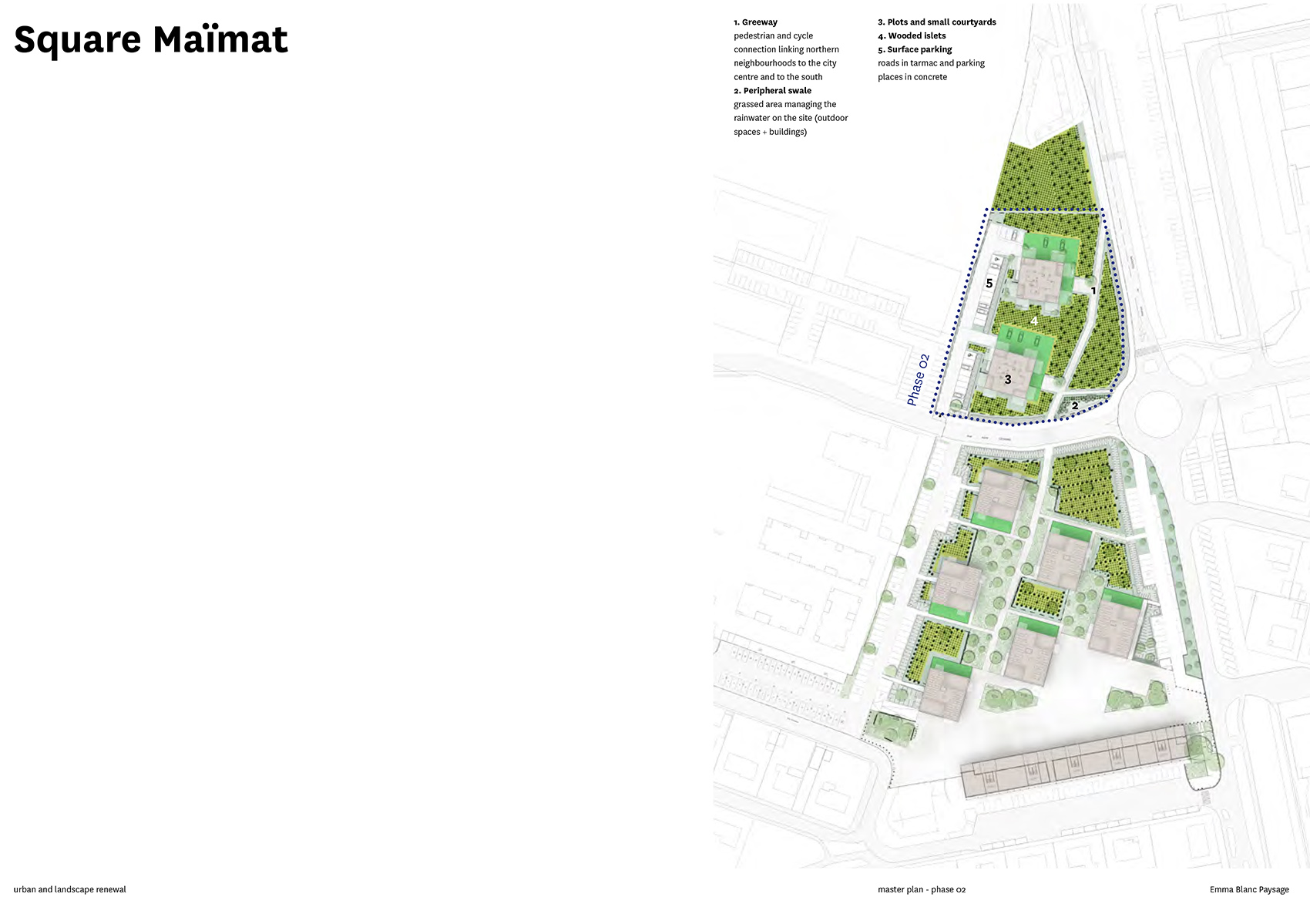 Square Maïmat住宅区更新，法国/释放公共空间，连接社区居民-99