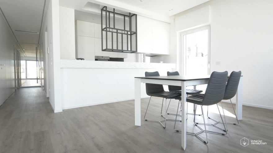 简约别墅设计 | Casa GF 的白色木质空间-7