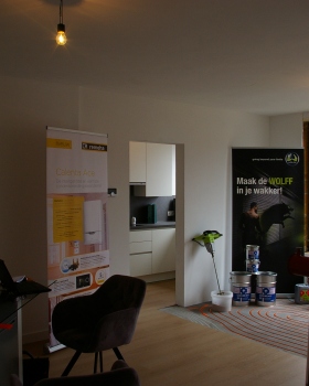 Volg de TOTAALRENOVATIE van 10 appartementen