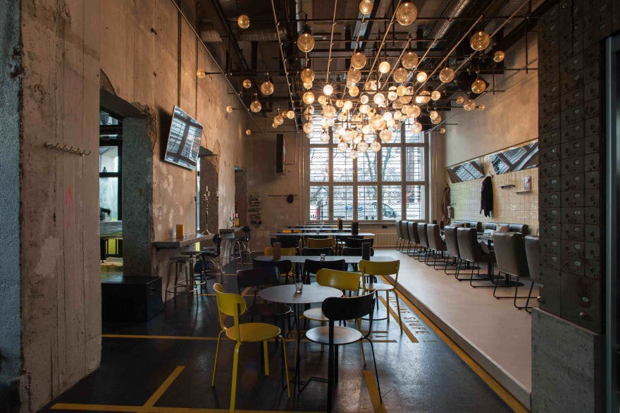 瑞士 Sihlpost Hiltl 餐厅设计-2