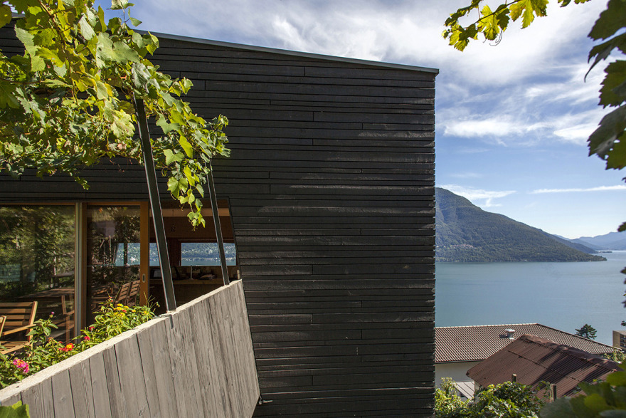 瑞士自然别墅,木质内外营造独特氛围-22