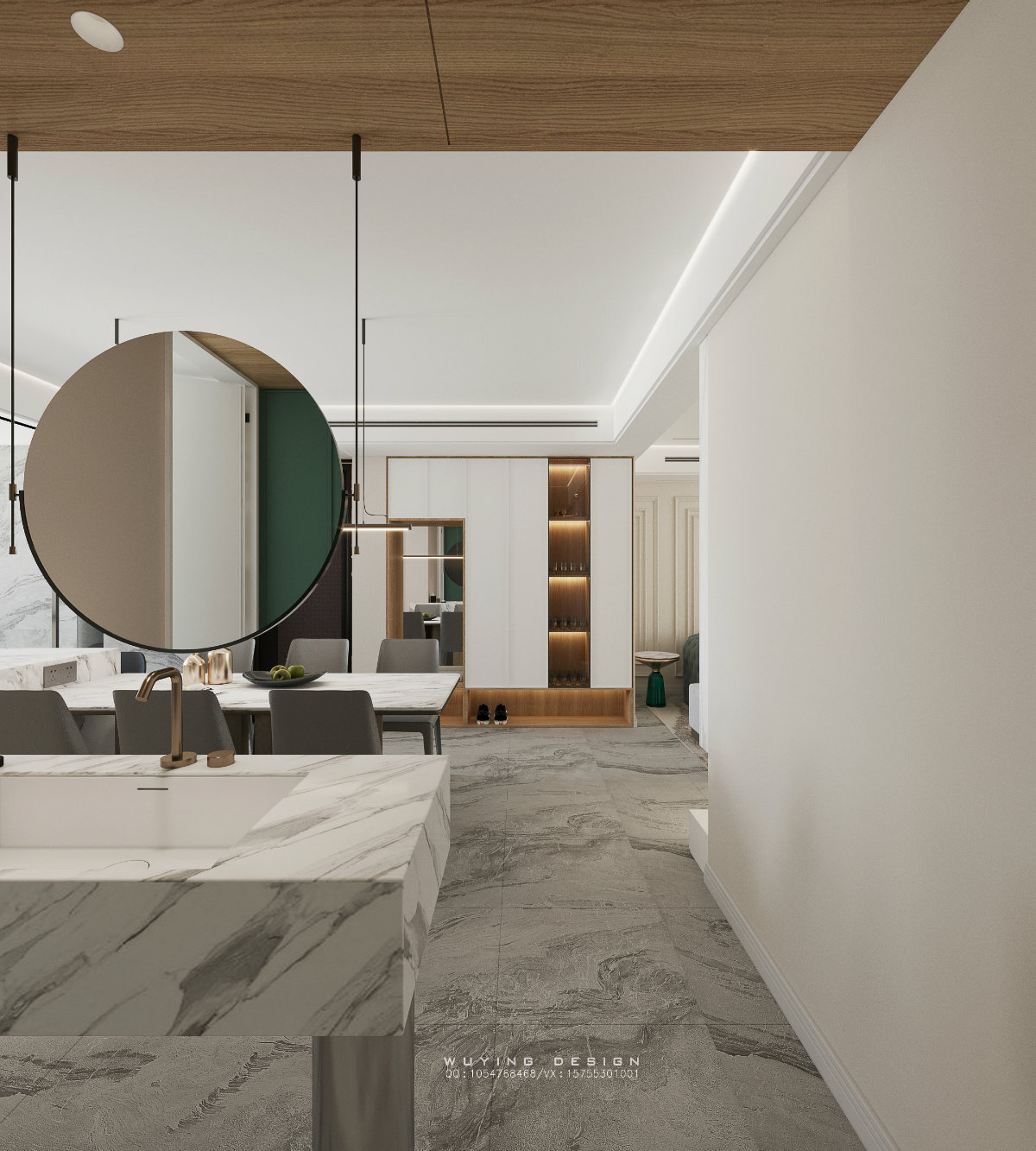 现代风格家装/WYD表现/無影设计-5