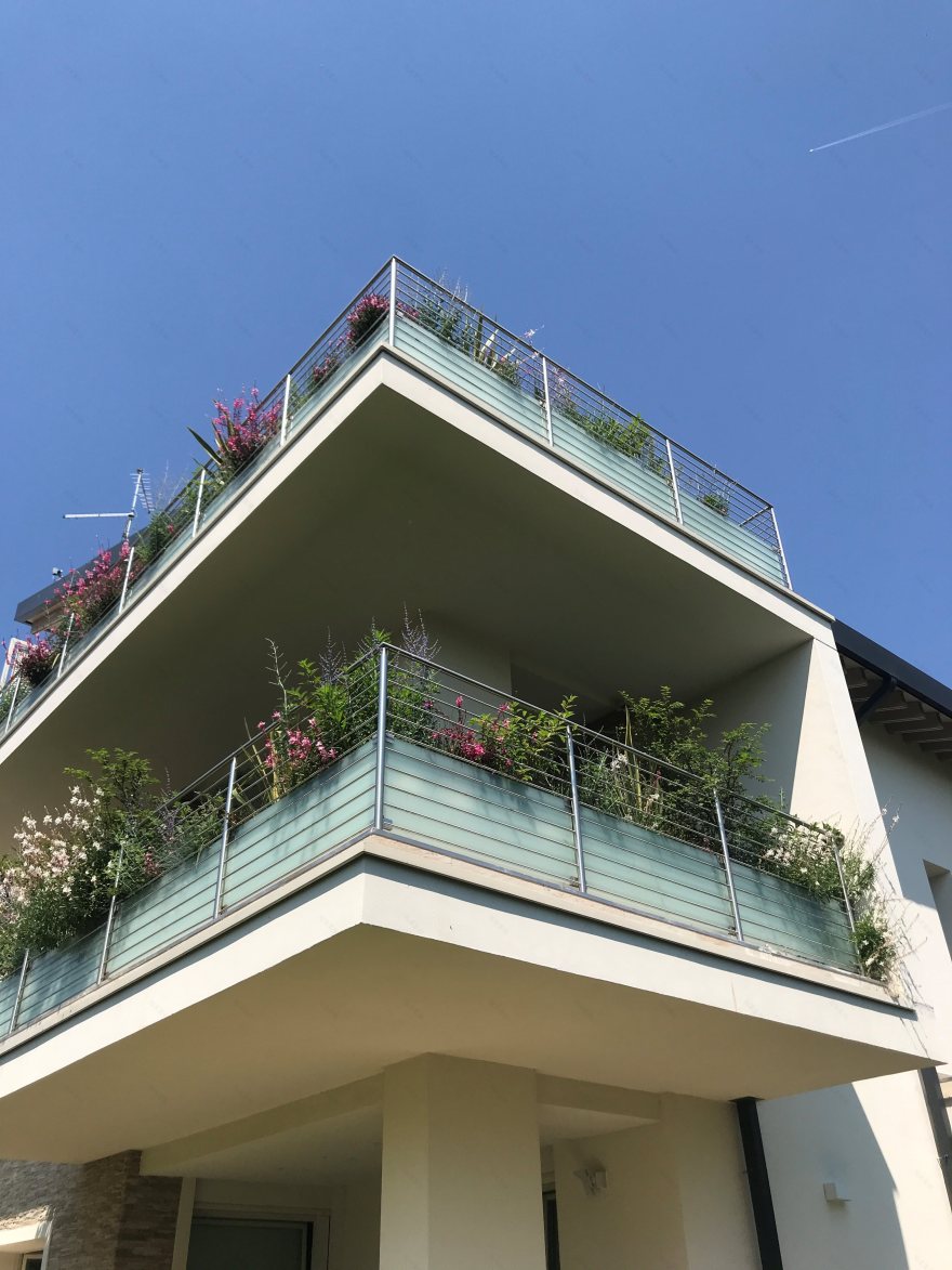 斜坡之上,日式庭院的竹影婆娑-8