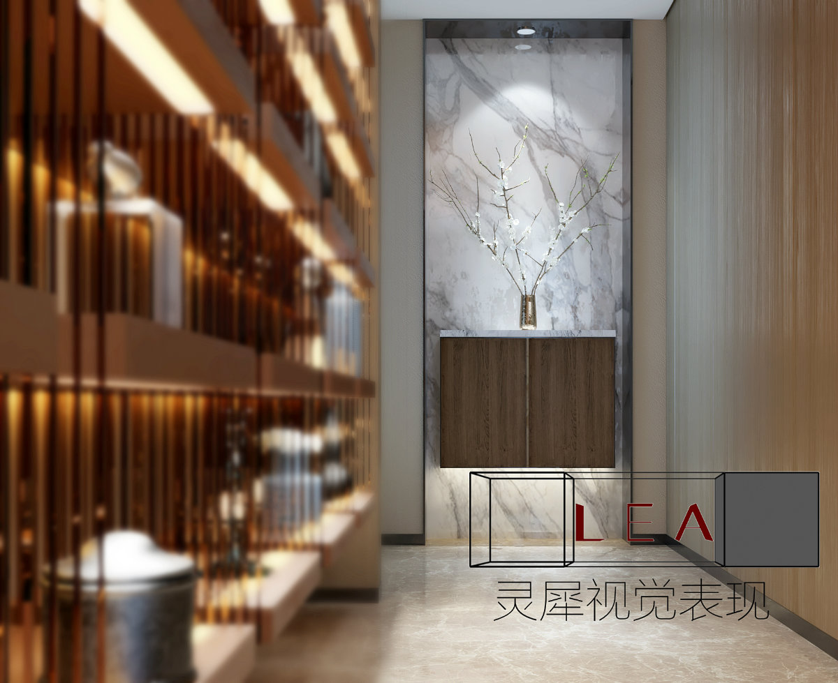 一个样板间的效果图表现-9