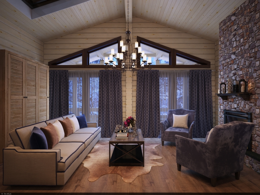 乡村木质调现代家居设计,尽显自然温馨-6