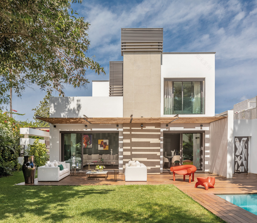 绿意盎然的摩洛哥别墅设计-24