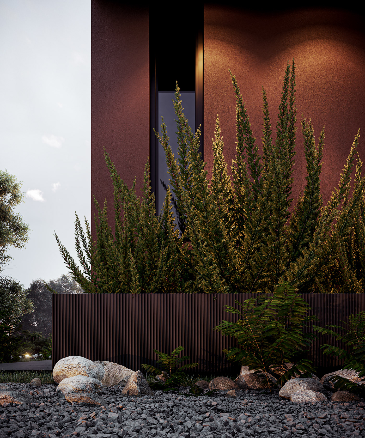 乌克兰现代简约别墅设计-10