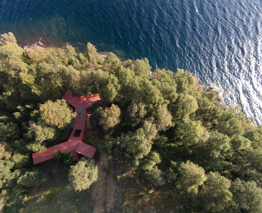 融入森林的日光别墅-42