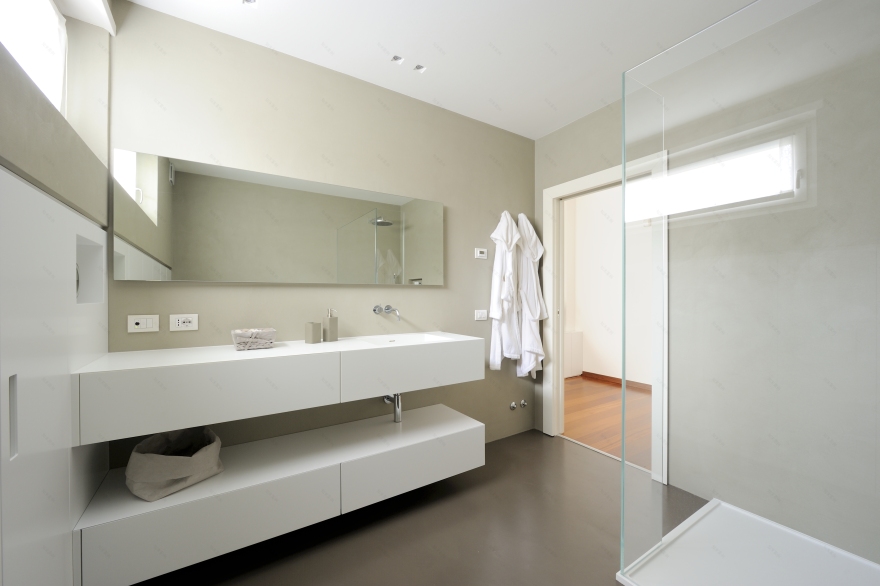 白色纽带 | 特伦托公寓翻新设计-12