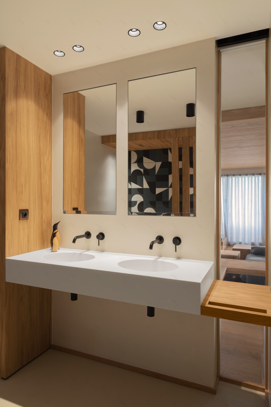 复古与现代共融,70 年代建筑里的优雅公寓-14