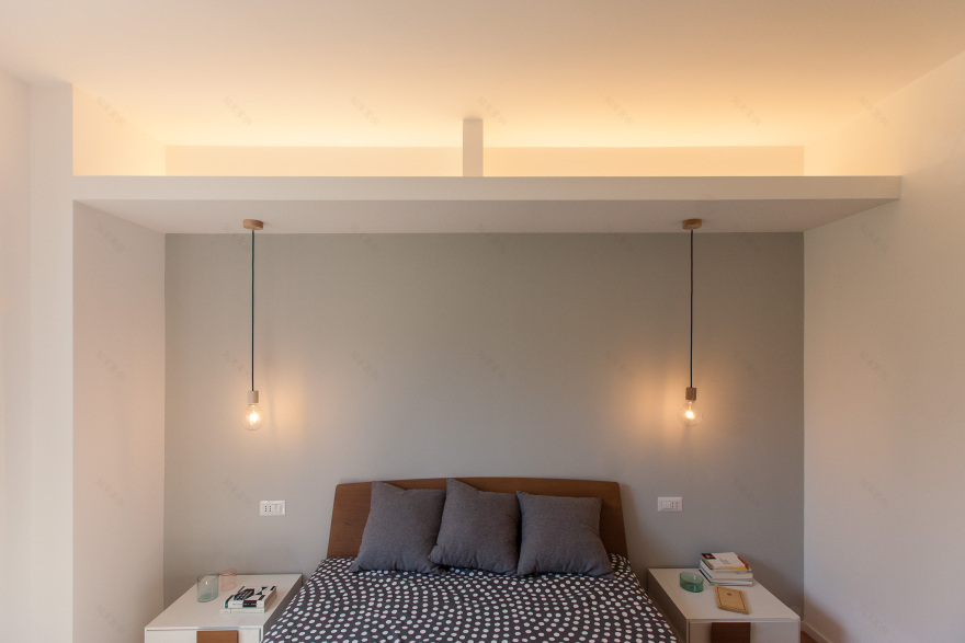 罗马南郊公寓的灵动空间设计-19