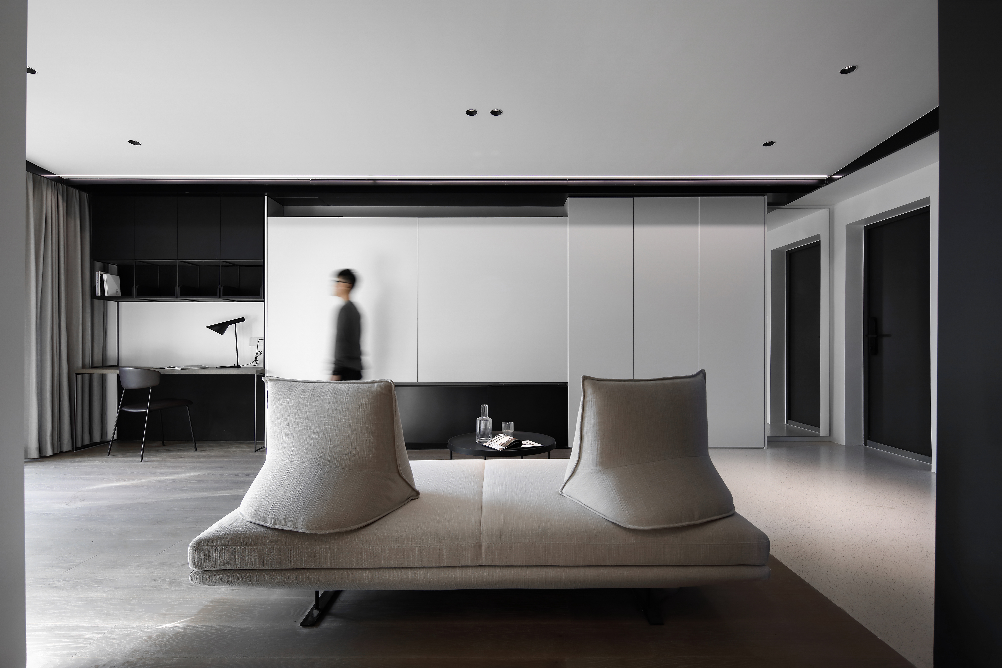 90后夫妻的75m2中性质感两室-0