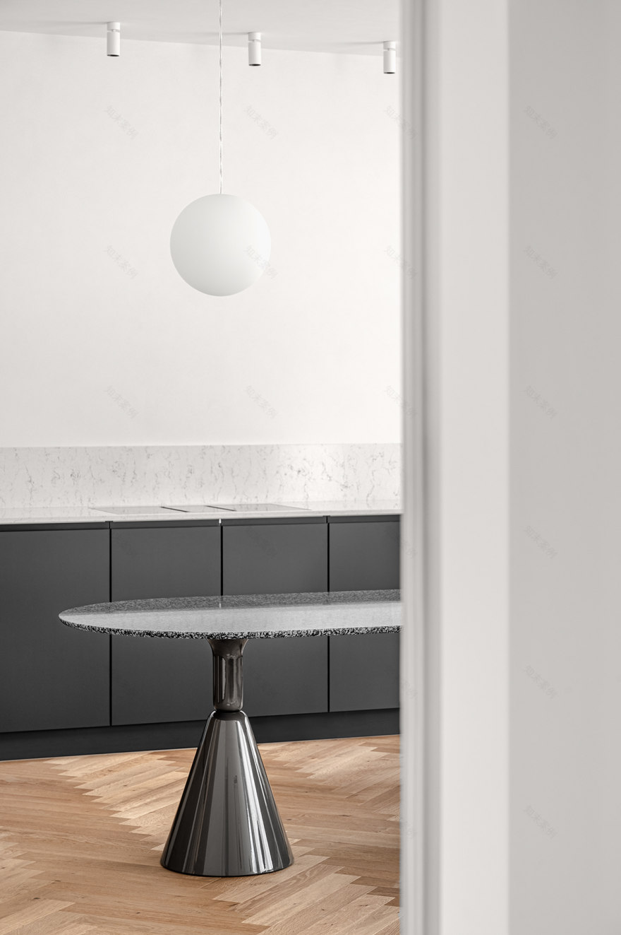 乌克兰极简公寓设计丨乌克兰基辅丨apt. 196 Design-1