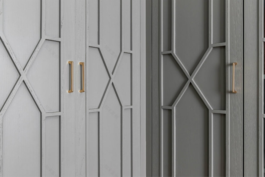 南京颐和府邸 135㎡美式轻奢复古家居设计-121