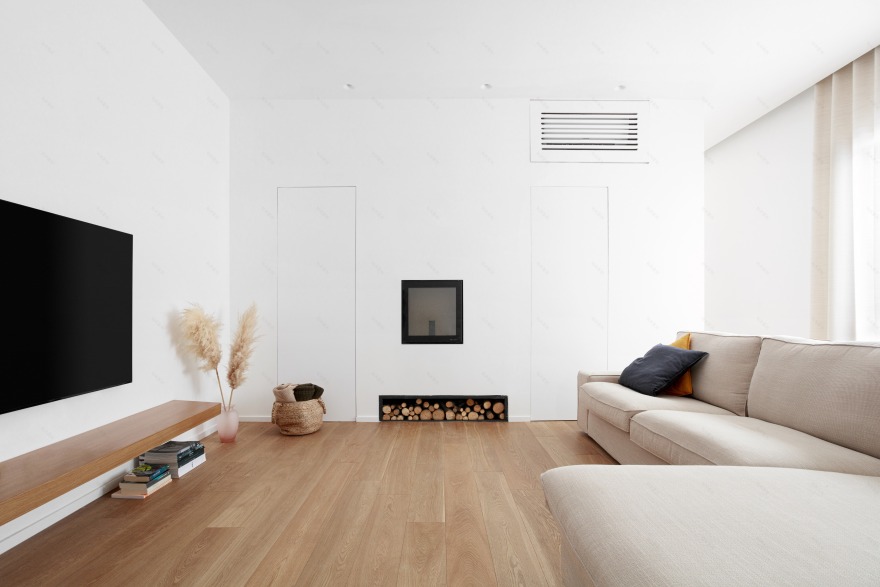 简约现代的 140 平米公寓 | 自然光与社交空间的完美融合-14