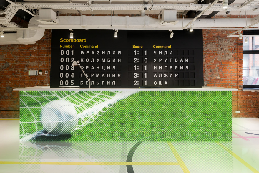 莫斯科 Championat.com 体育新闻网站办公空间设计-2