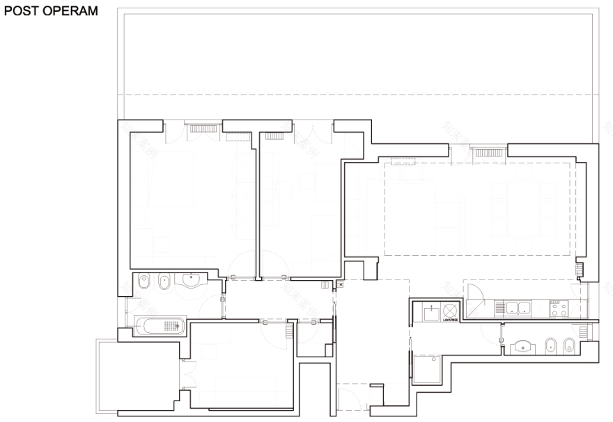 意大利北部公寓的精致翻新-8