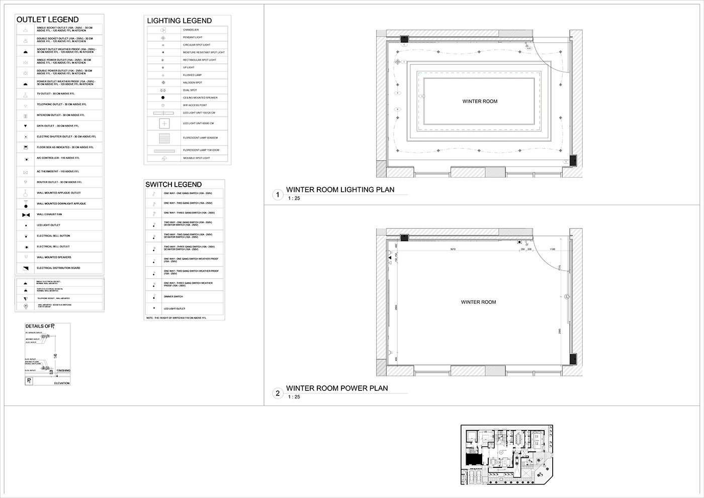 Youssef Tarek丨别墅丨Villa Interior Working Drawings-14