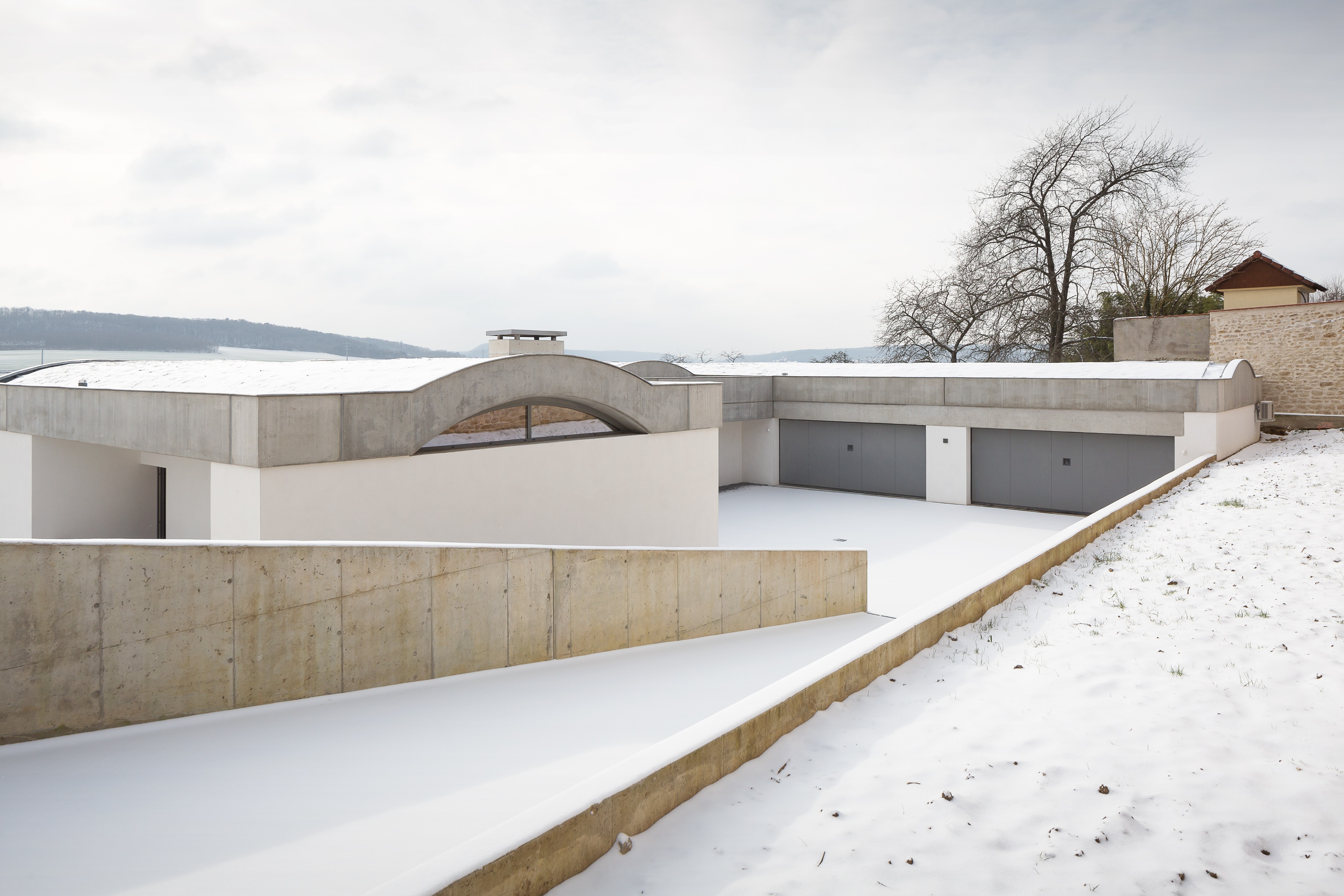 Vulcano+Gibello Architectes丨别墅建筑丨House on the Hillside-42