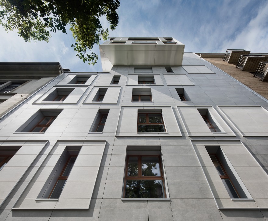 米兰绿色之心 · 创新“近零能耗”公寓建筑-12