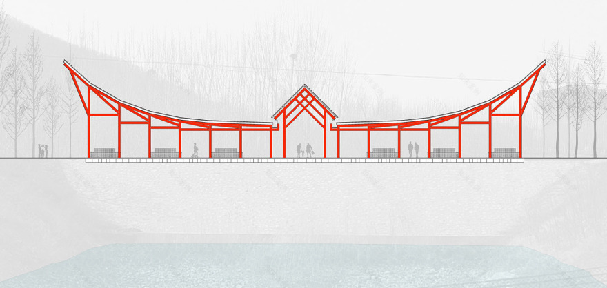 山头村凤凰山山门及舞台设计丨中国乡建院城乡共生工作室-84