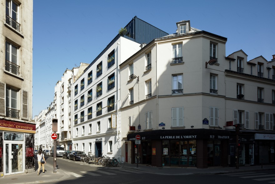 巴黎华莱士酒店,蓝调金属魅力与自然光的完美结合-1