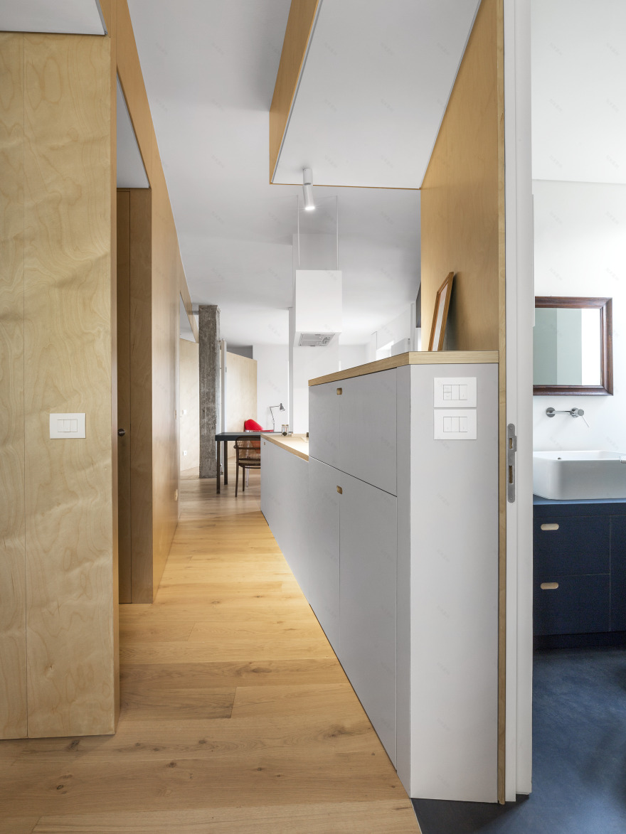 意式轻盈木质气球框架公寓-19