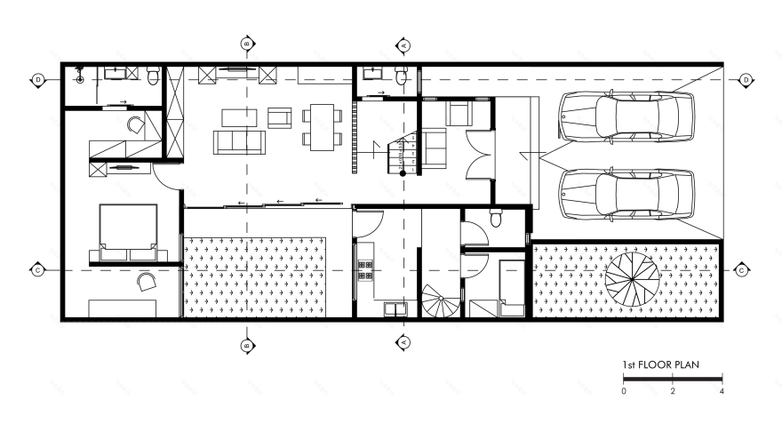 印尼班登 KAMITATA Architect AL·House 现代别墅设计-15