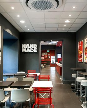 罗马 KFC 快餐店照明设计丨意大利罗马