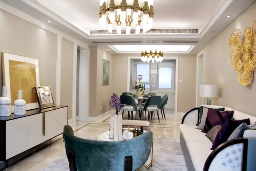 融创·无锡文旅城简约法式样板房-8