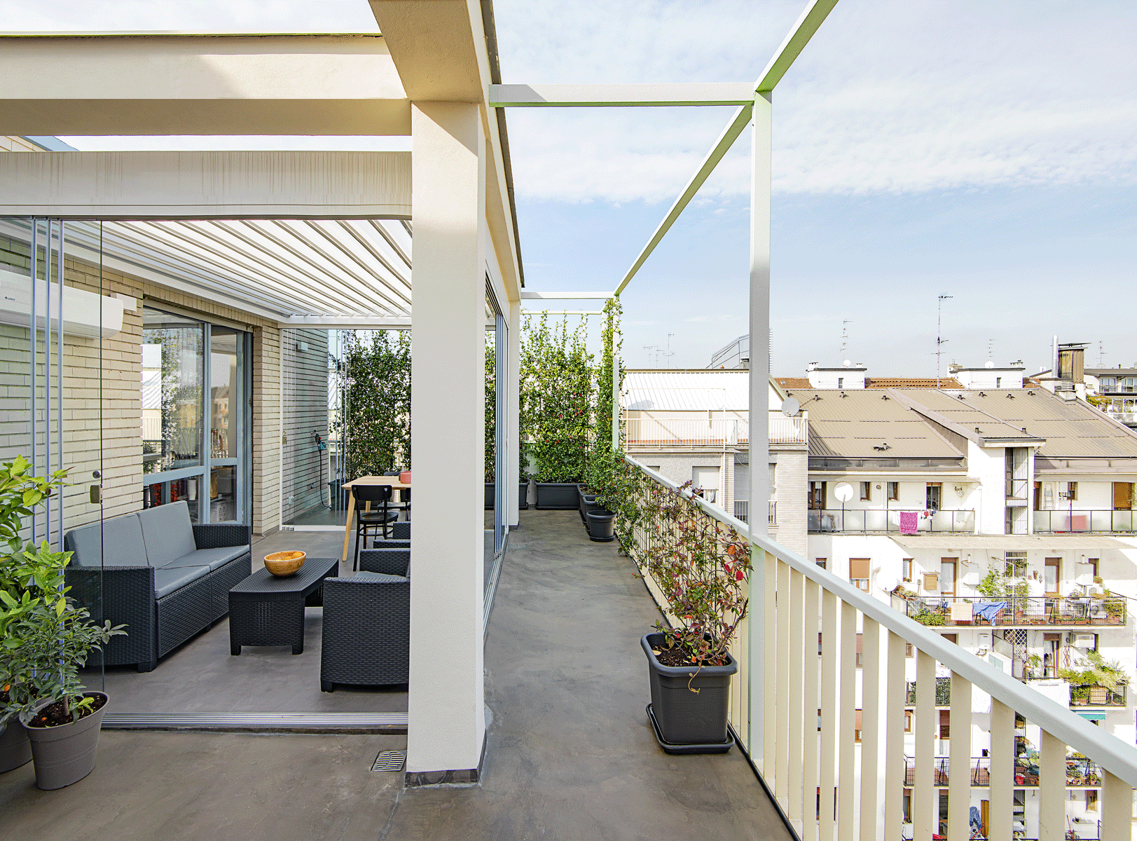 都会之上 · LBA10 顶层公寓的室内外对话-10