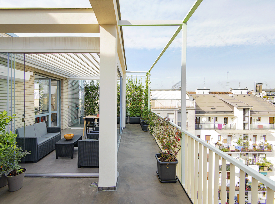 都会之上 · LBA10 顶层公寓的室内外对话-10