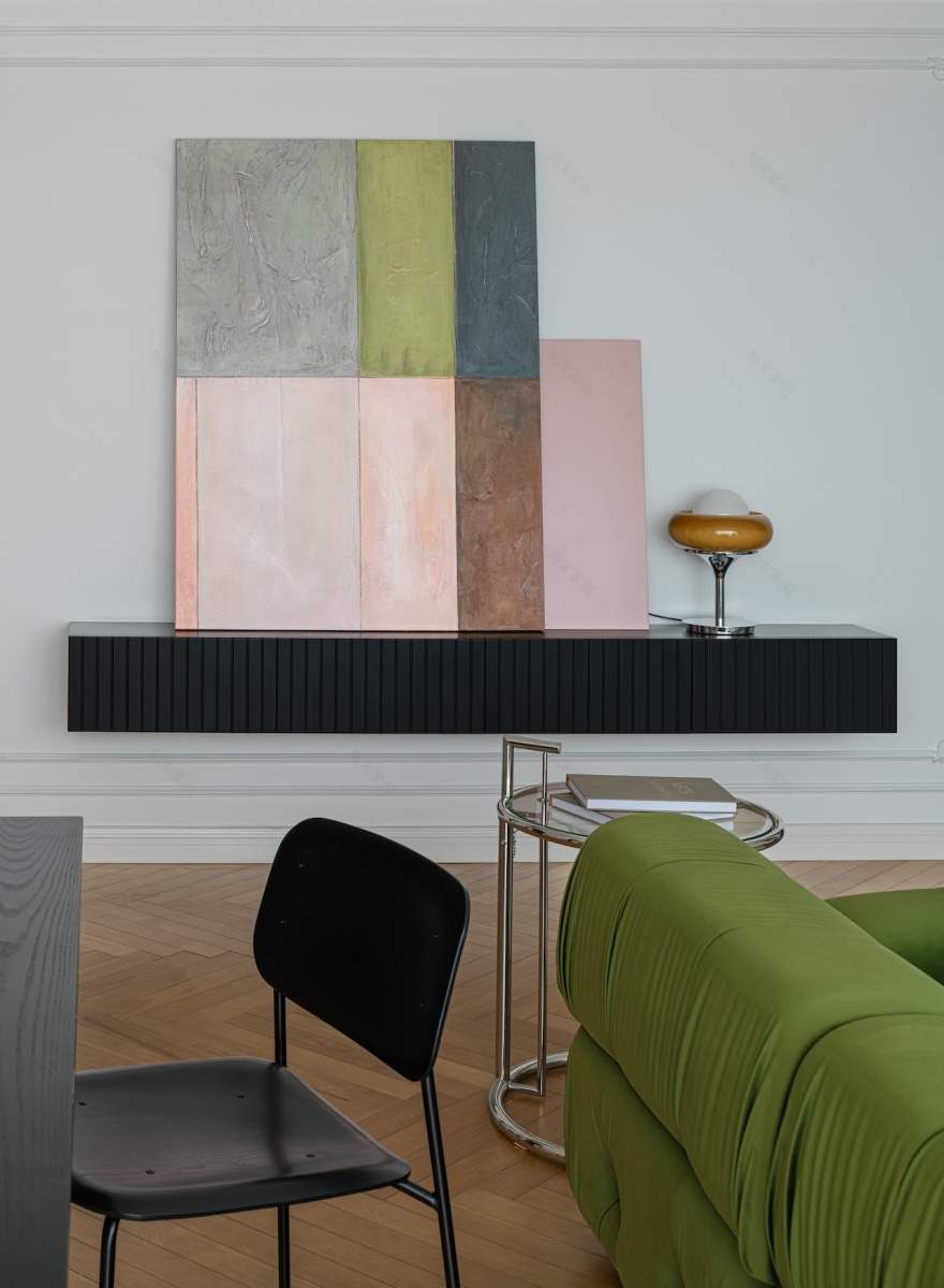 治愈系简法式风格住宅设计丨中国成都丨观白设计-29