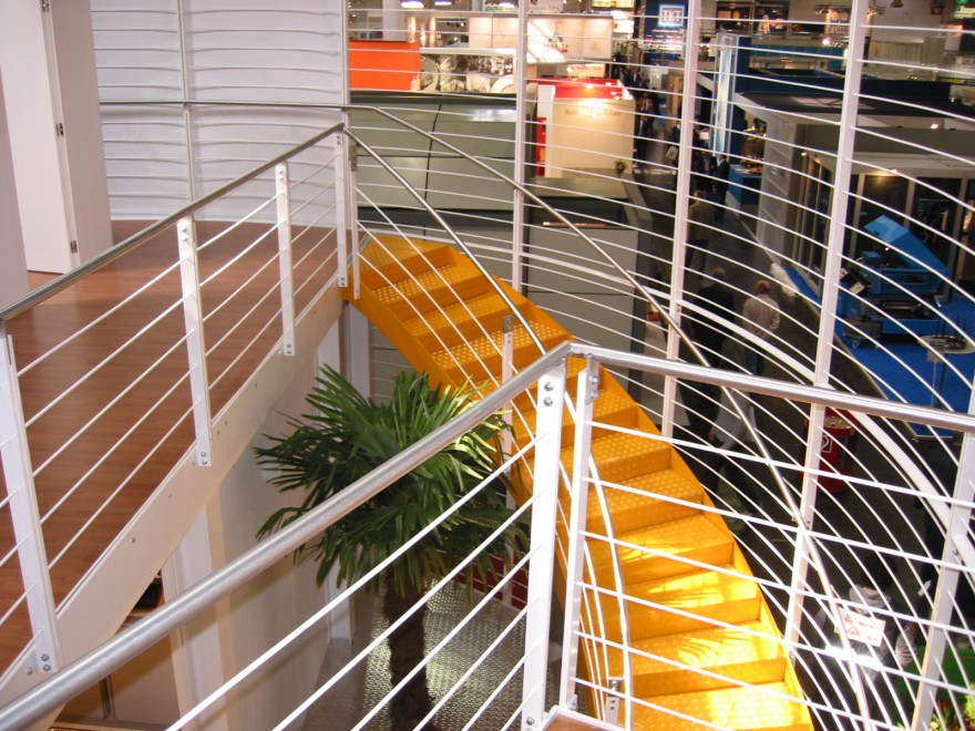 2006 年德国杜塞尔多夫国际线缆及金属线材工业展览会上,Mario Frigerio Spa 的展台设计-0