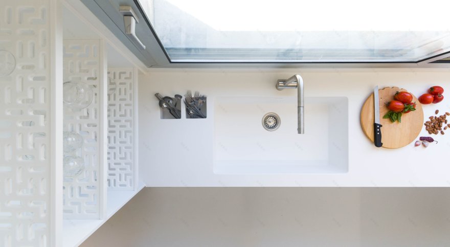 极简风格别墅厨房设计,打造开放式空间-3