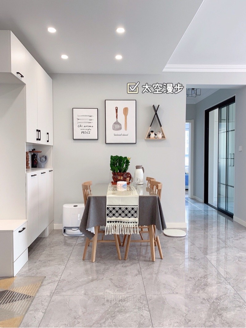 北欧风格清新淡雅设计-5