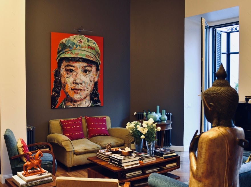 罗马市中心 220 平米地下一楼翻新设计-4