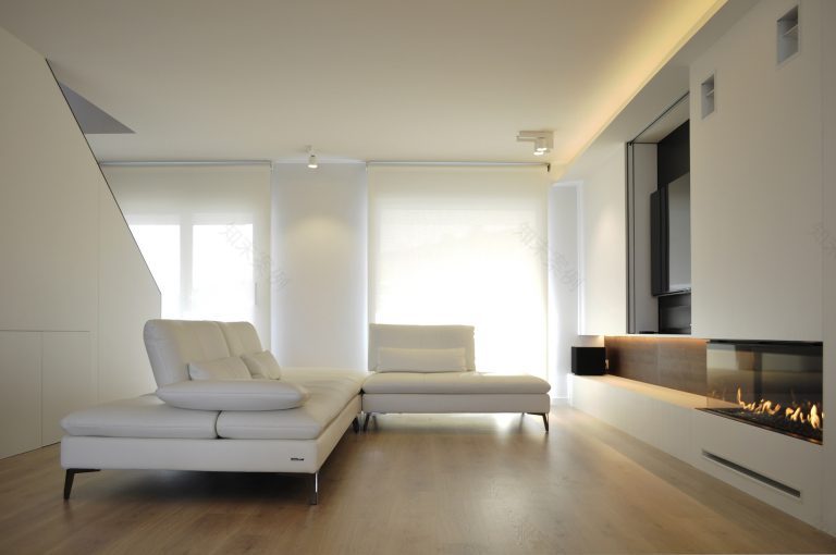 简约而温馨的 200 平米高尔夫景观顶层公寓设计-8