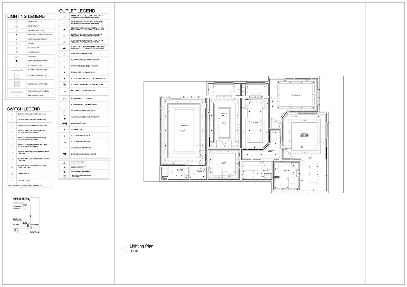 VILLA WORKING DRAWINGS ( DUBAI , UAE)-12