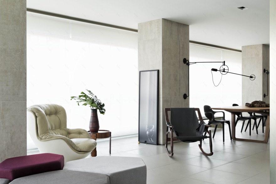 巴西设计公寓 | 工业风木饰面打造男性化魅力空间-26