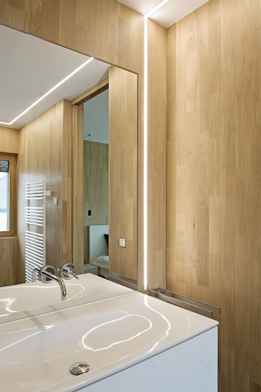 卢森堡大型被动式木质混凝土别墅-17