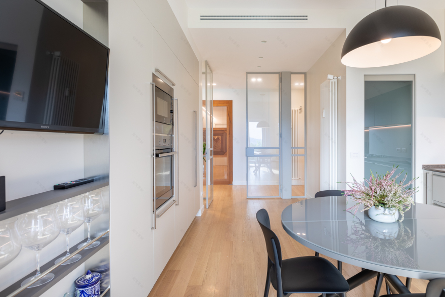 绿意盎然,罗马公园公寓的室内设计之旅-3