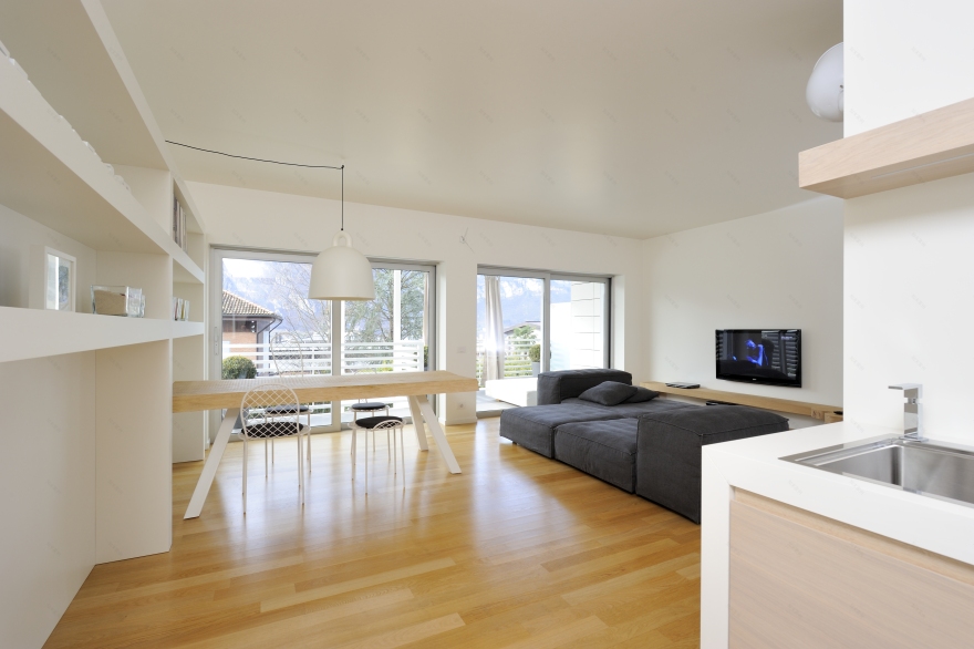 85 平方米城市公寓的奢华变身-4