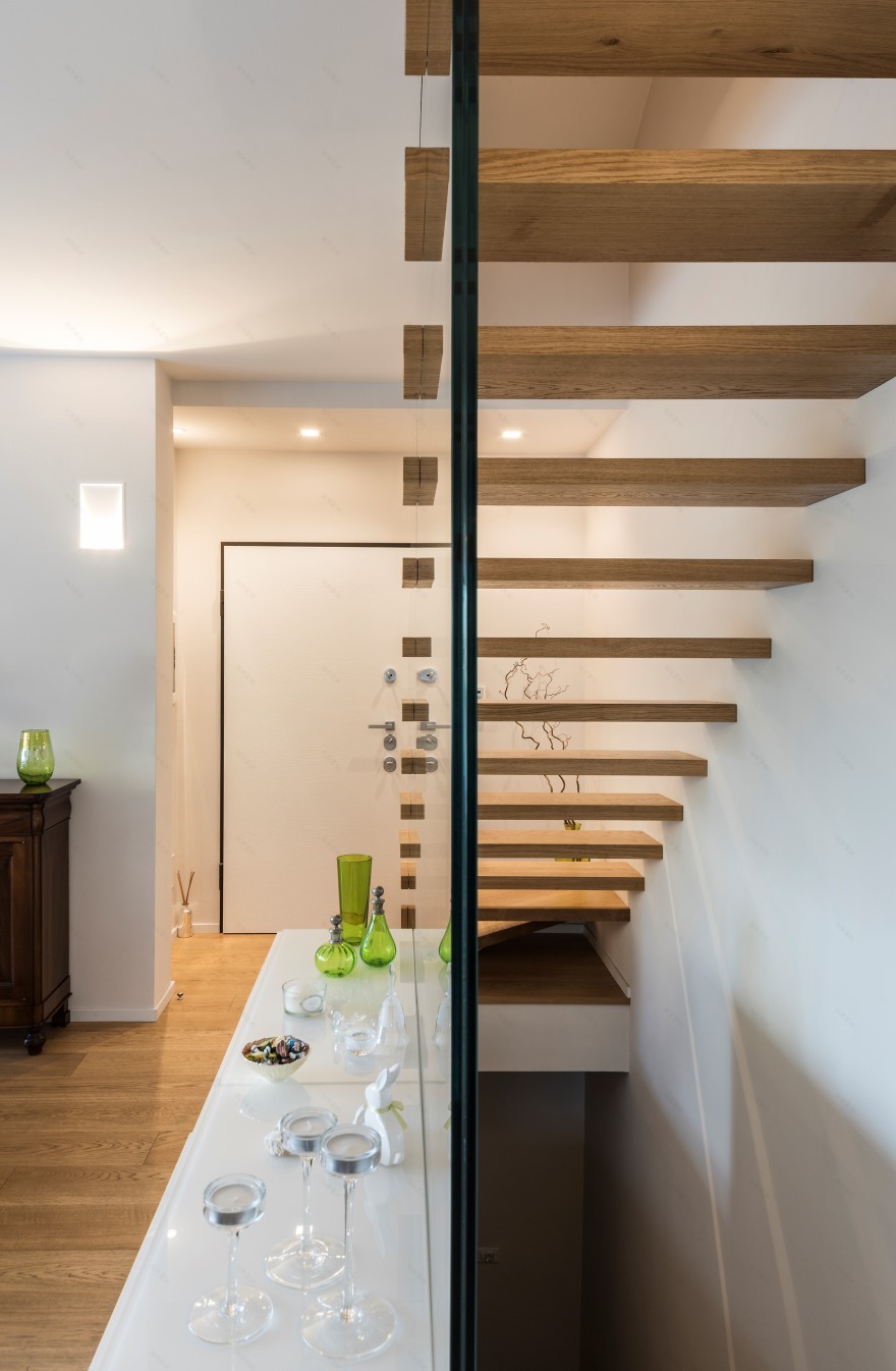 几何之美 | 别墅内外空间的和谐交融-0