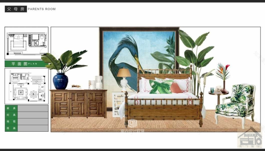 【印象雨林】东南亚度假别墅 | 宁洁设计,打造独特异域风情空间-43