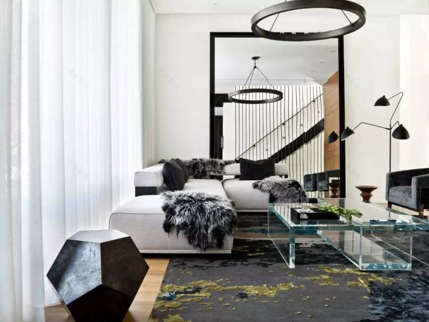 高级黑的艺术 | 芝加哥设计工作室的精致家居-50