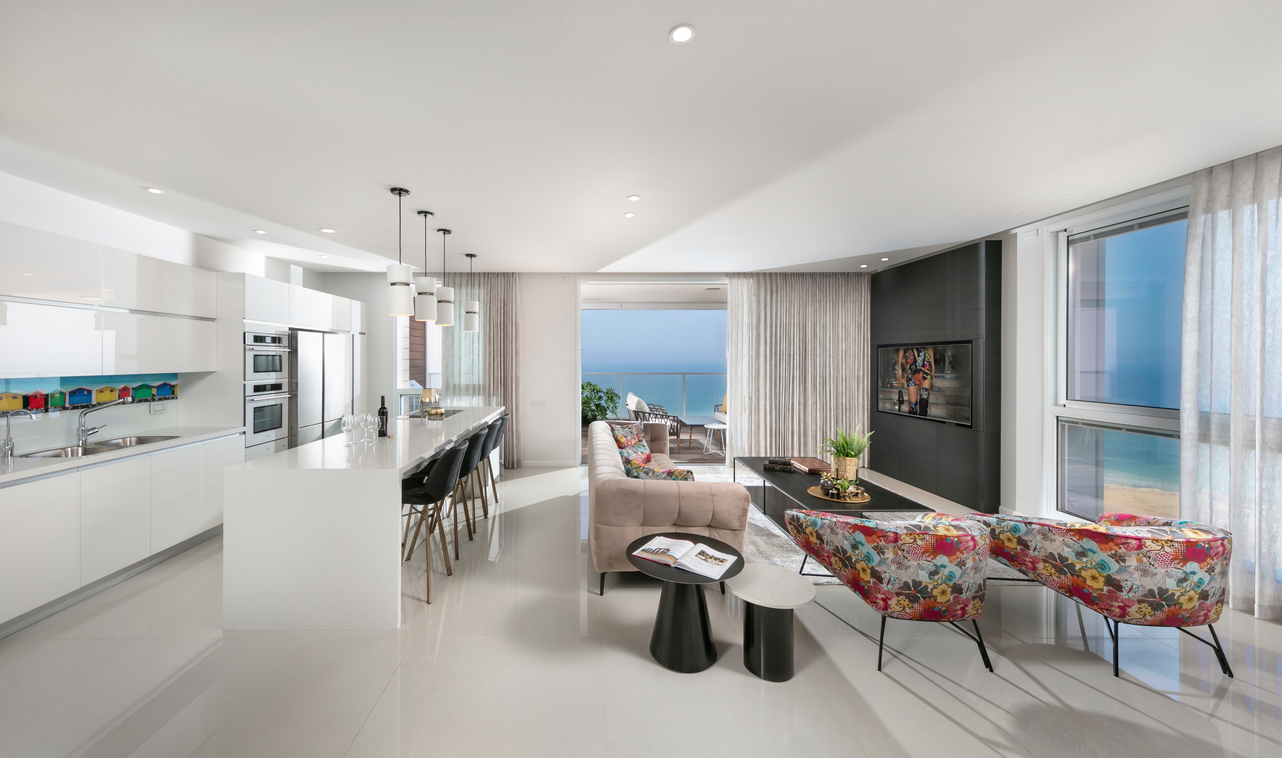 Tehila Gur丨公寓丨Design of a luxury apartment on the sea-1