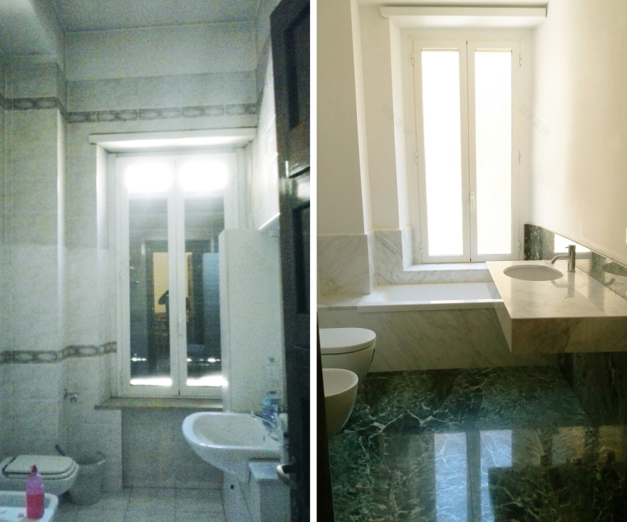 罗马 1938 年老建筑翻新公寓,重现经典韵味-10