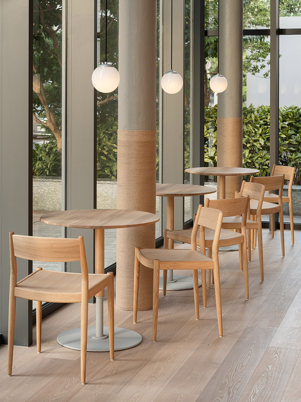 Blue Bottle咖啡港未来店，东京/科技与工艺结合的木制家具-78