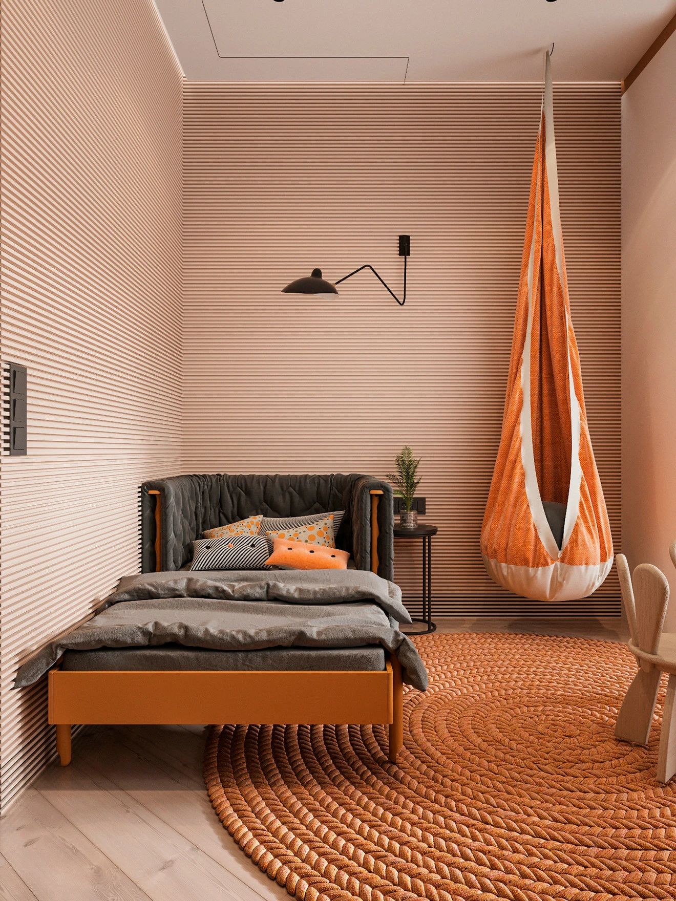 深色系的雅致空间-24